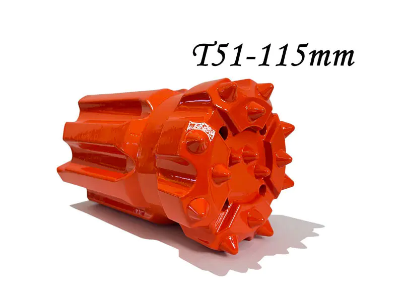 Retrac Thread Button Bit